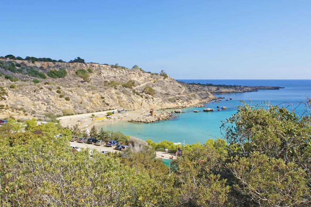 Calypso - Coralli Beachfront Apartment Protaras Exterior foto